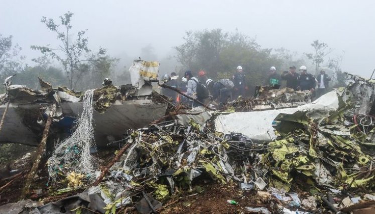 20 días del accidente de Satena