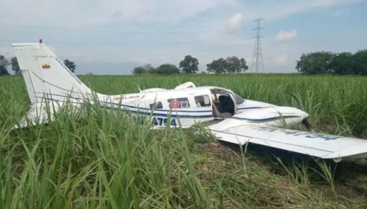 Aeronave que cubría la ruta Popayán-Cali sufrió accidente y se precipitó a tierra con cuatro personas