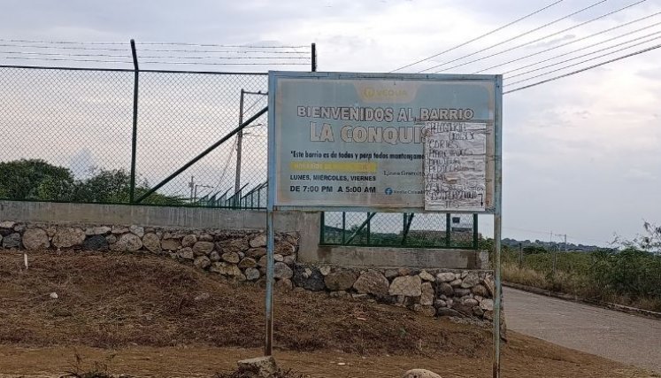 Barrio La Conquista.