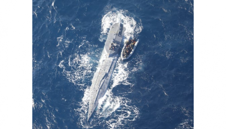 Ataque a narcosubmarino entre Colombia y EE.UU.