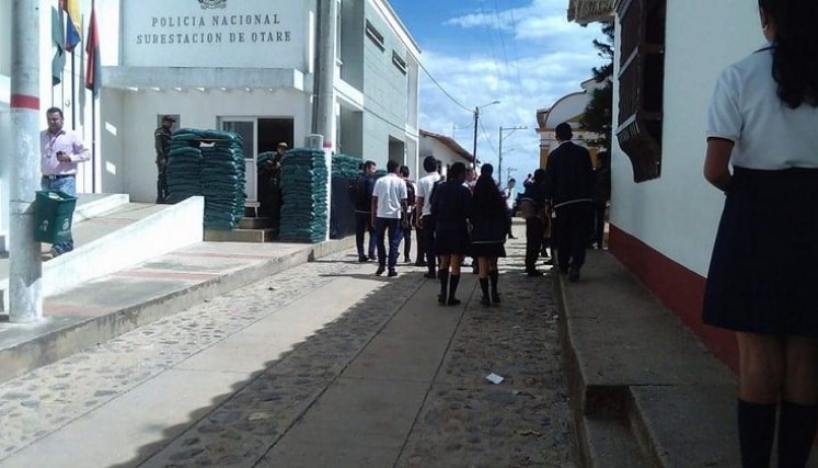 El colegio Edmundo Velázquez del corregimiento de Otaré será reubicado por razones de seguridad.