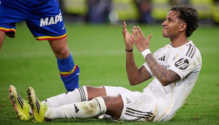Rodrygo Góez, volante del Real Madrid y la selección brasileña de fútbol