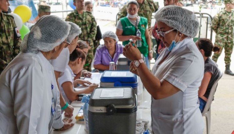 Autoridades en Venezuela y Colombia adelantan acciones para prevenir casos de Sarampion.