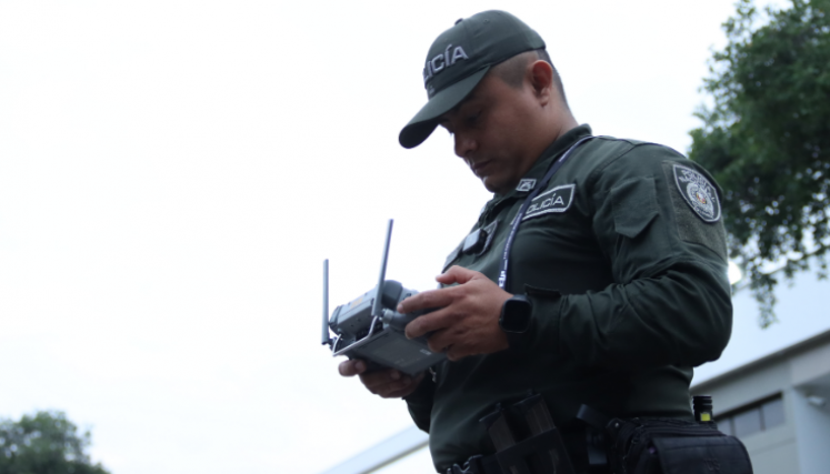 Drones en acción