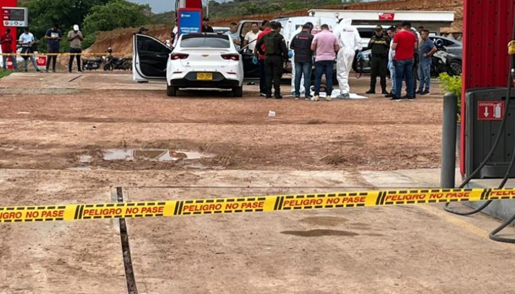 Doble homicidio en  una estación de servicio de Urimaco, en la vía Cúcuta - El Zulia