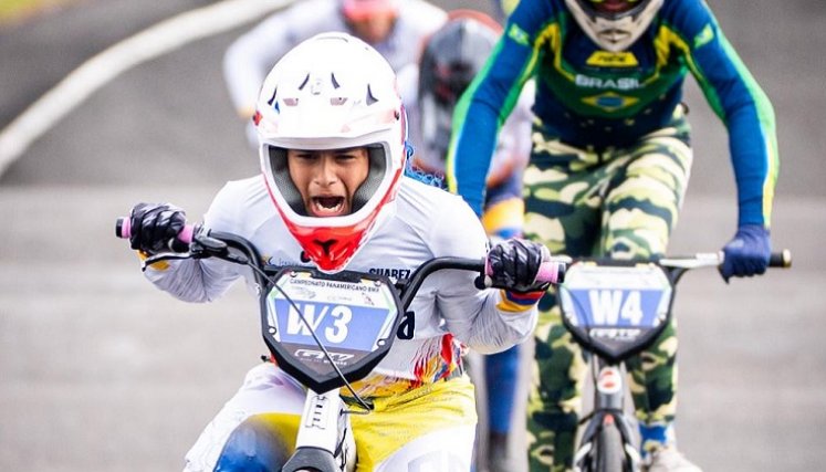 La pedalista colombo-venezolana Camila De La Hoz sigue cosechando títulos en el campo internacional.