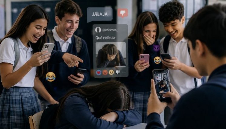Las víctimas de bullying muchas veces presentan cambios de comportamiento, tristeza persistente, aislamiento o rechazo al colegio. Fotos cortesía