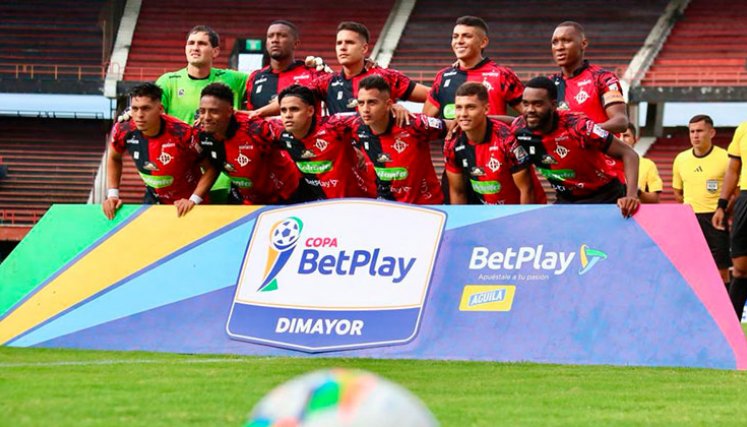 Cúcuta Deportivo vs. Fortaleza, Copa Colombia. 