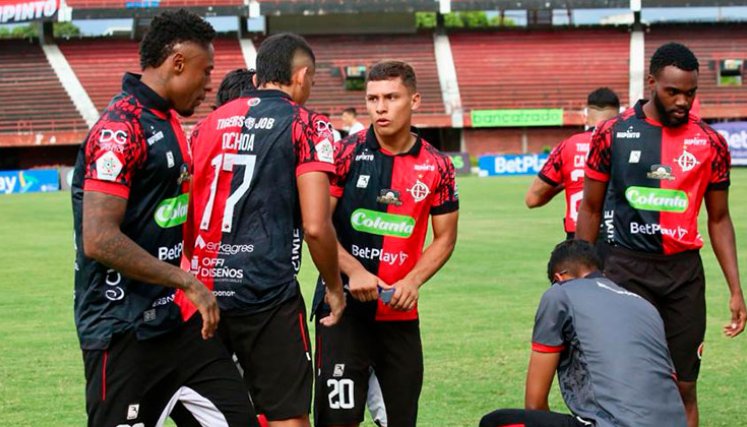 Dayan Pérez, jugador del Cúcuta Deportivo-Copa Colombia. 