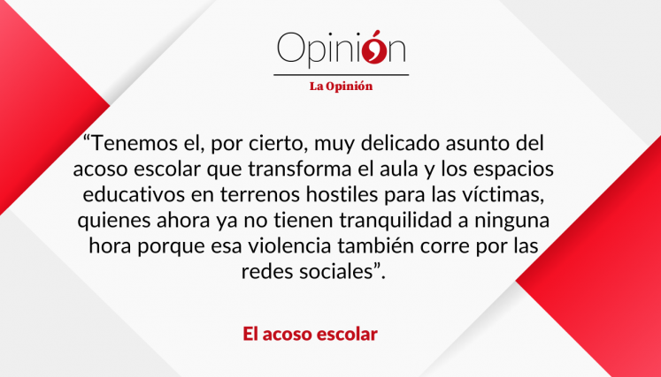 El acoso escolar