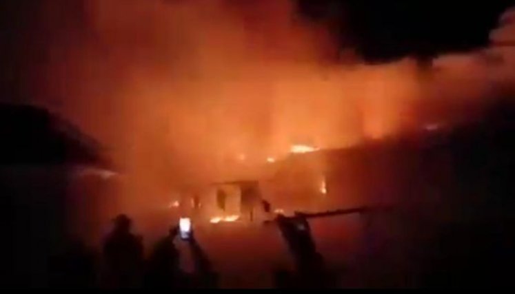 Incendio en Kenia
