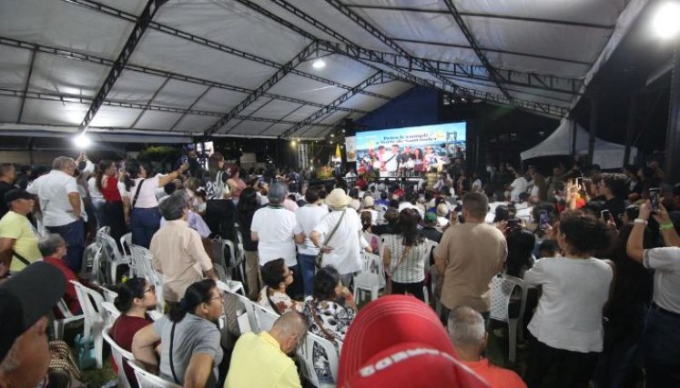 En las instalaciones del SENA se llevó a cabo el Encuentro de Economías para la Vida/Foto Carlos Ramírez