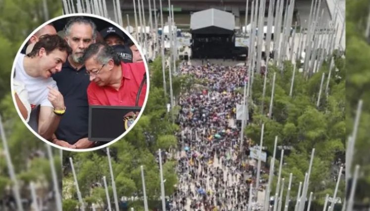 Petro convirtió las marchas del Día Internacional del Trabajo en una plataforma para promover su Asamblea Consitituyente