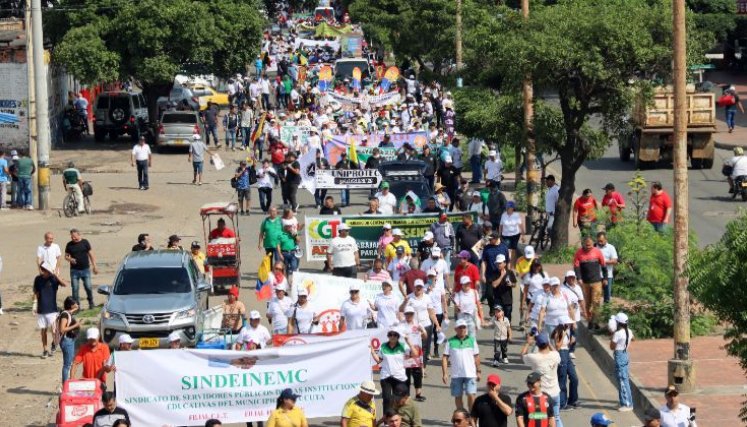 Protesta en Cúcuta
