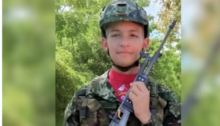 Soldado murió en entrenamiento militar. Foto autorizada por familiares