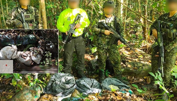 En El Zulia, hallaron bodega de explosivos con los que Eln pretendía sembrar terror