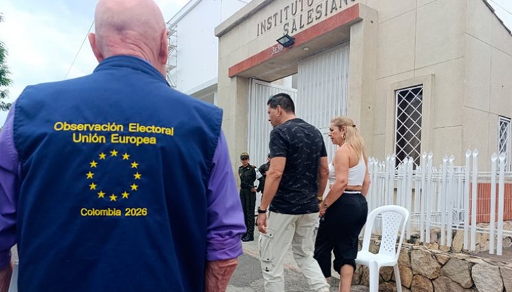 Los observadores internacionales estuvieron muy pendientes de la jornada electoral en Norte de Santander. / Foto La Opinión