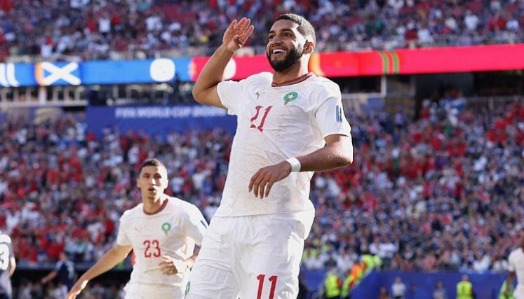 Ismael Saibairi, marcó el gol del triunfo de Marruecos ante Escocia y llegó a cuatro puntos.
