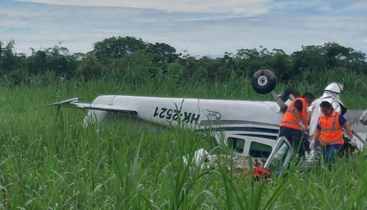 AVIONETA ACCIDENTADA EN EL META 