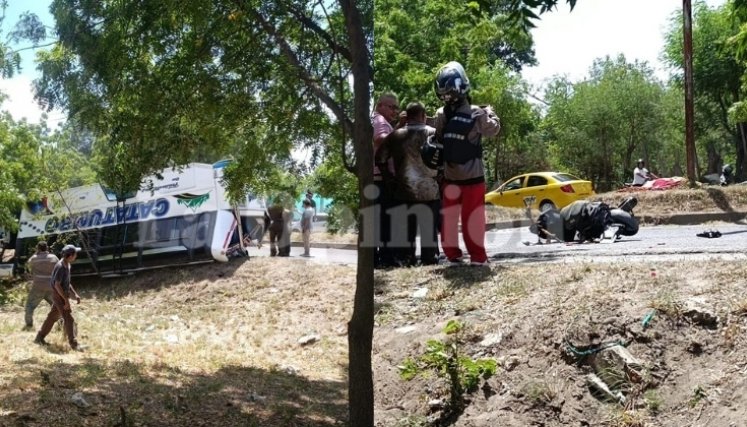 Accidente cerca a la Cárcel Modelo, Cúcuta.