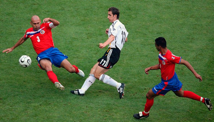 Klose, Costa Rica vs. Alemania. 
