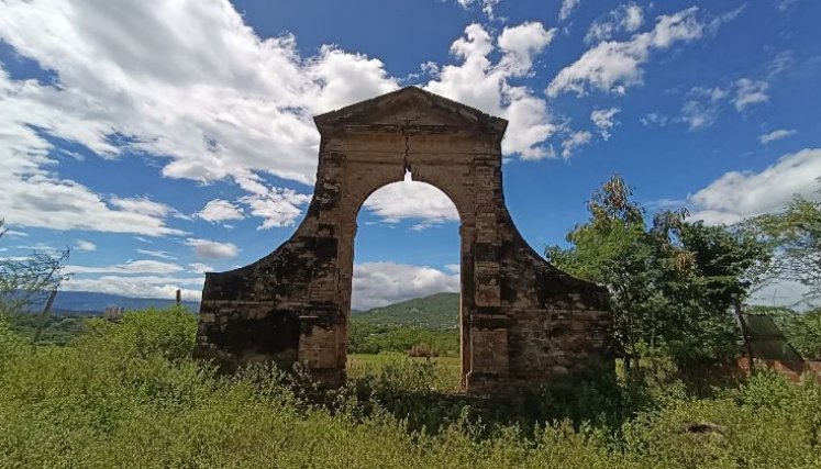 Antigua estación ferrocarril - corregimiento San Pedro