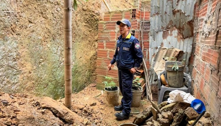 En máxima alerta se encuentran organismos de socorro ante los efectos de las lluvias atípicas en Ocaña.
