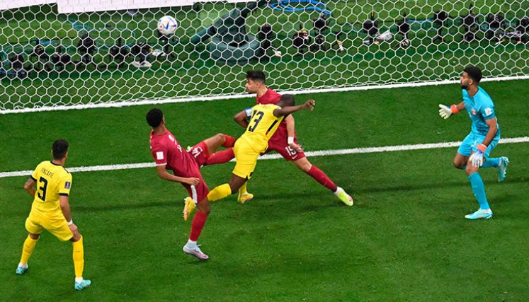 Ecuador vs. Catar, 2022. 