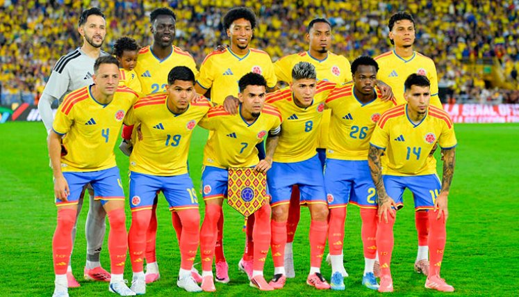 Selección Colombia amistoso contra Costa Rica. 