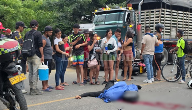  Joven falleció en accidente de tránsito en el Anillo Vial Occidental, de Cúcuta