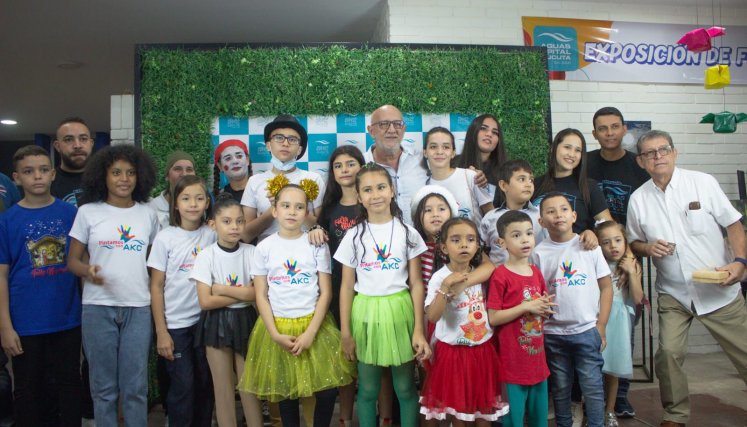 Los niños siempre fueron protagonistas principales en la compañía/Foto: Cortesía