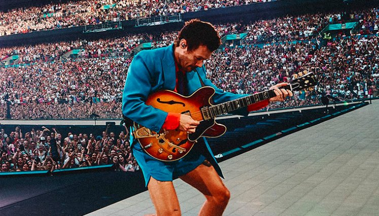 ¿Qué le pasó a Harry Styles? se desplomó en pleno concierto y preocupó a fans