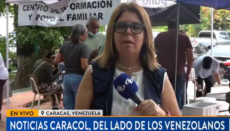Periodista pidió en vivo ayuda para encontrar a su familia tras el terremoto en Venezuela