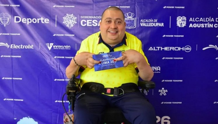 Jesús Romero Montoya, dedicó la medalla de oro a su mamá Cecilia Montoya, fallecida hace varios años.