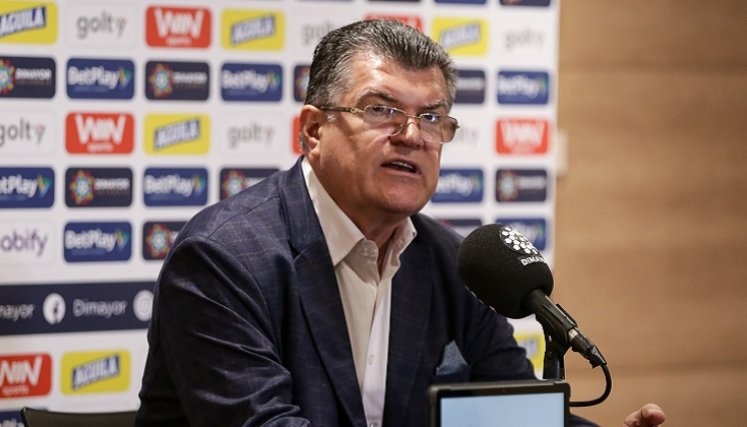 Carlos Mario Zualaga, presidente de la Dimayor.
