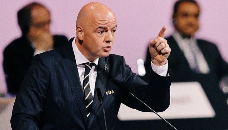 Gianni Infantino, presidente de la Federación Internacional de Fútbol Asociado (FIFA).