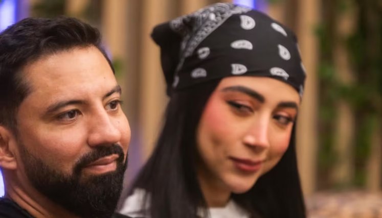Beba y Andrés Gómez. Foto tomada de IG@andyontrade - RCN. El Universal.