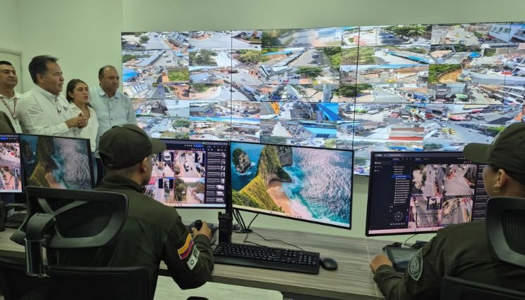 Con gobernador a bordo fue activado el esquema de videovigilancia en el municipio de Ocaña.