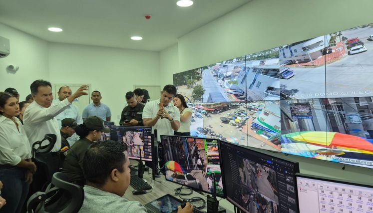 Con gobernador a bordo fue activado el esquema de videovigilancia en el municipio de Ocaña.
