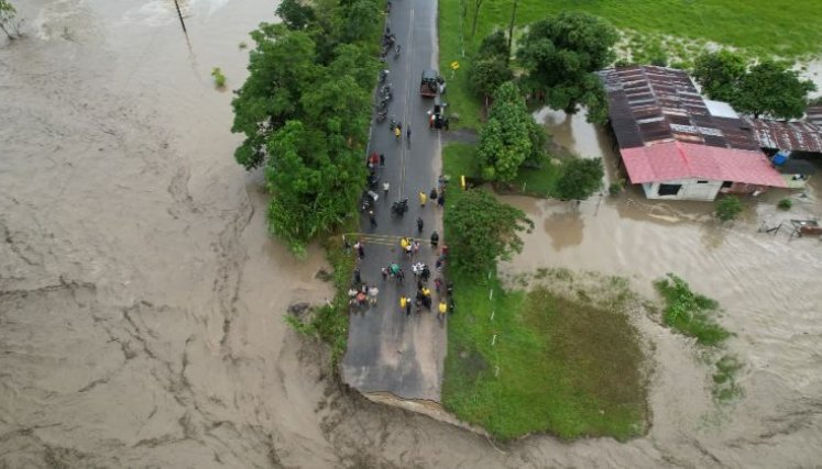 Daños por lluvias en Norte de Santander.