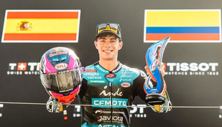 David Alonso, Moto2. 