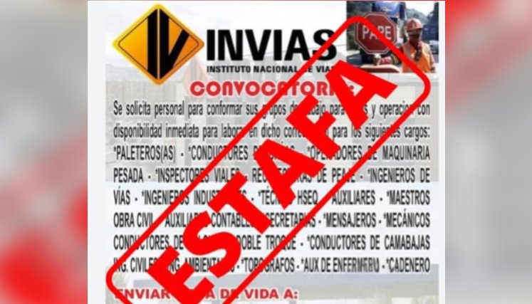 ESTAFAS EN INVIAS 