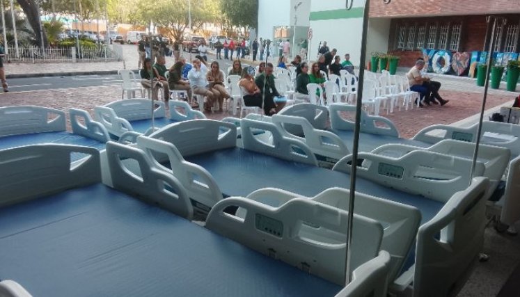 También fueron entregadas camas especiales y dos ambulancias medicalizadas../Foto cortesía