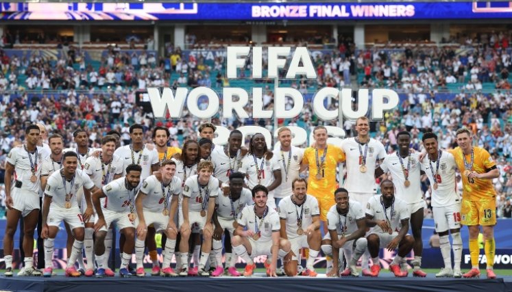Inglaterra, tercer puesto Mundial 2026. Foto: Facebook England football team