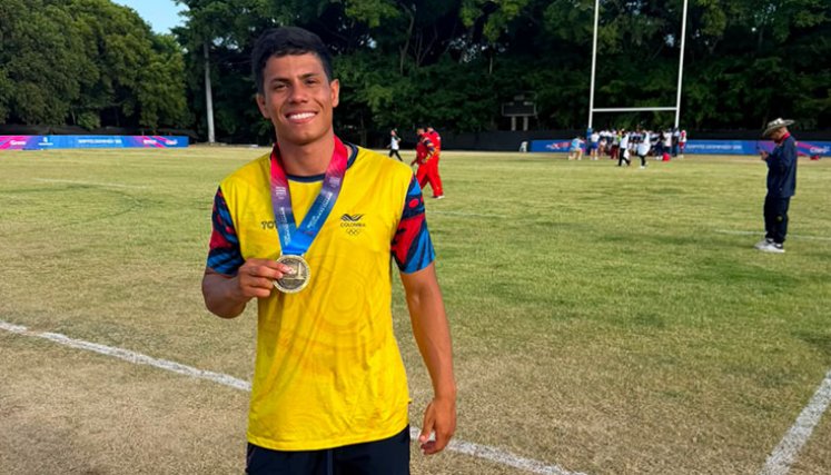 Juan Camilo Romero Hernández, rugby seven. 