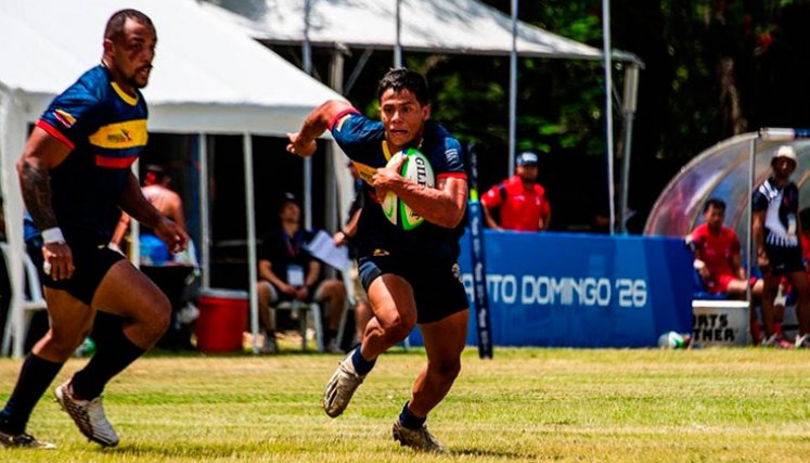 Juan Camilo Romero Hernández, rugby seven. 