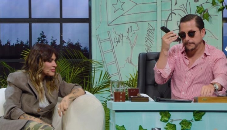 Kany García en Juanpis Show, Captura de YouTube: Juanpis González