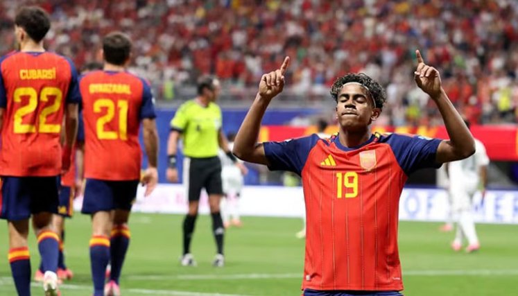 Lamine Yamal, selección de España.