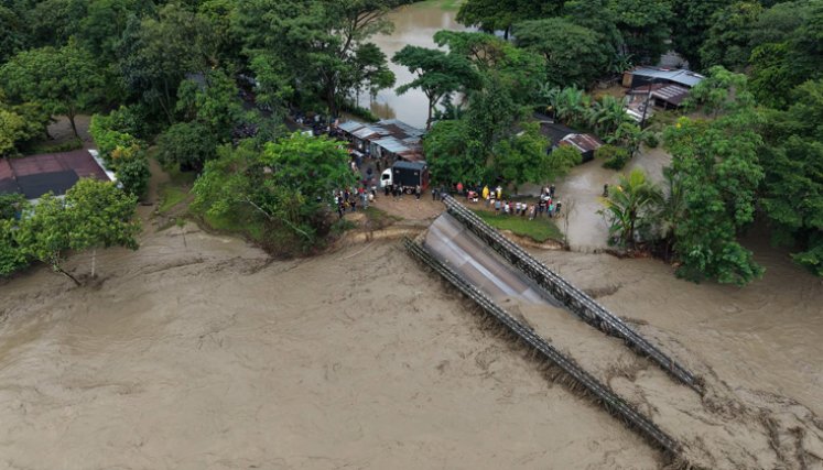 Fuertes lluvias dejan incomunicado a Norte de Santander con Arauca  