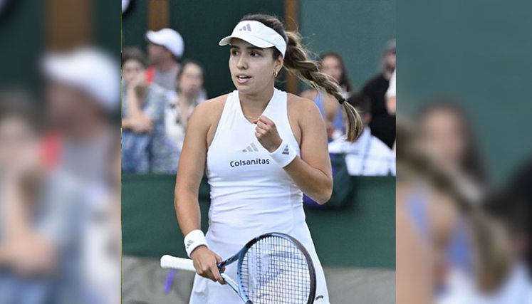 María Camila Osorio - Wimbledon 2026. Foto: cortesía.